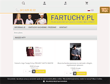 Tablet Screenshot of fartuchy.pl